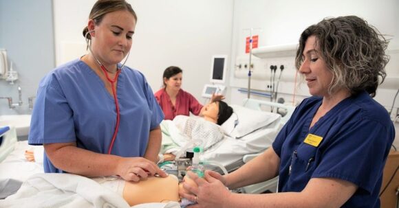 Maternity staff in RVI SIM Centre