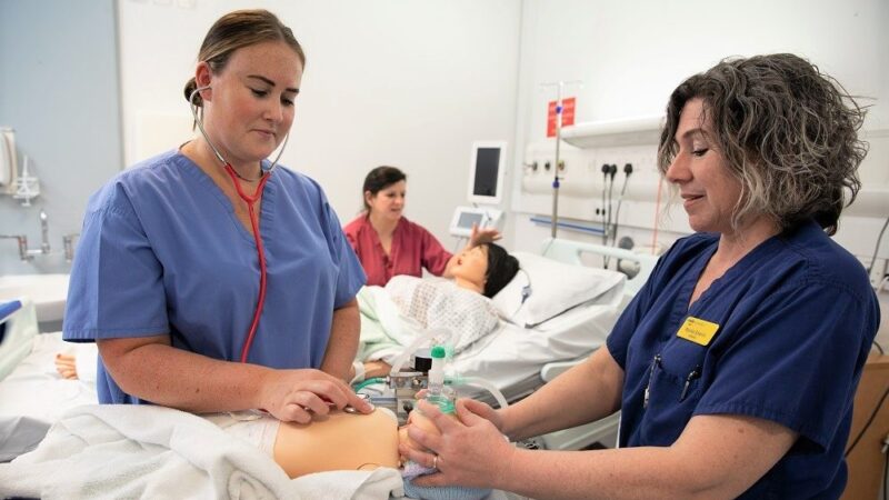 Maternity staff in RVI SIM Centre